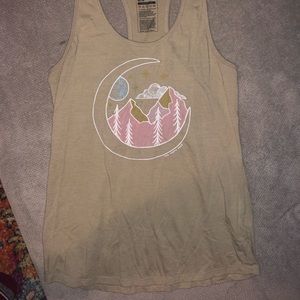 Cream colored tank top
